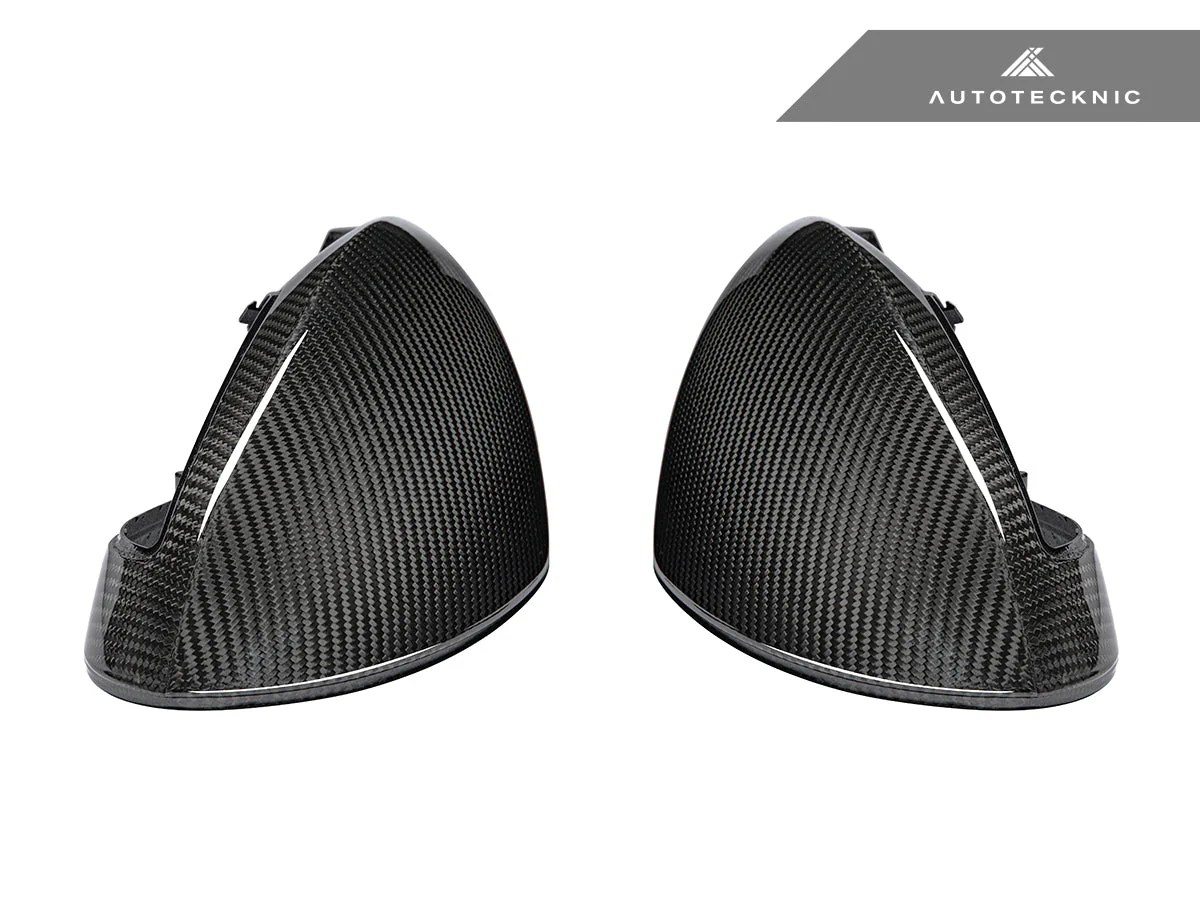 AutoTecknic Dry Carbon Sport Design Mirror Covers - Porsche 991 Turbo | GT3 | GT4 - Image 4