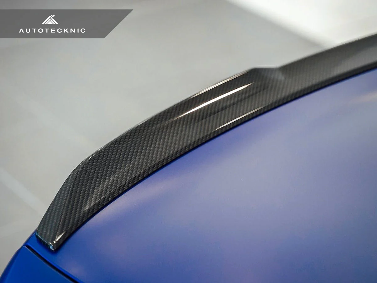 AutoTecknic Dry Carbon V1 Elevated Trunk Spoiler - G80 M3 - Image 2