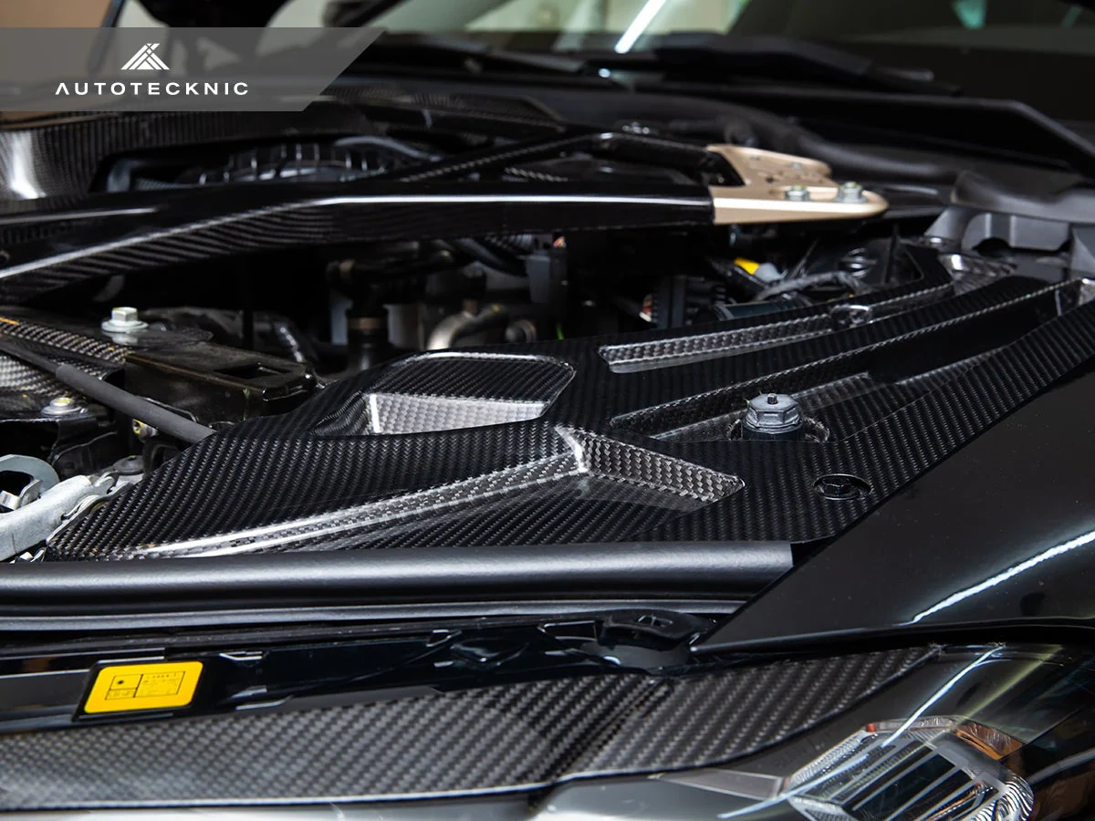 AutoTecknic Dry Carbon V2 Engine Bay Trim Set - G80 M3 | G82/ G83 M4 - Image 4