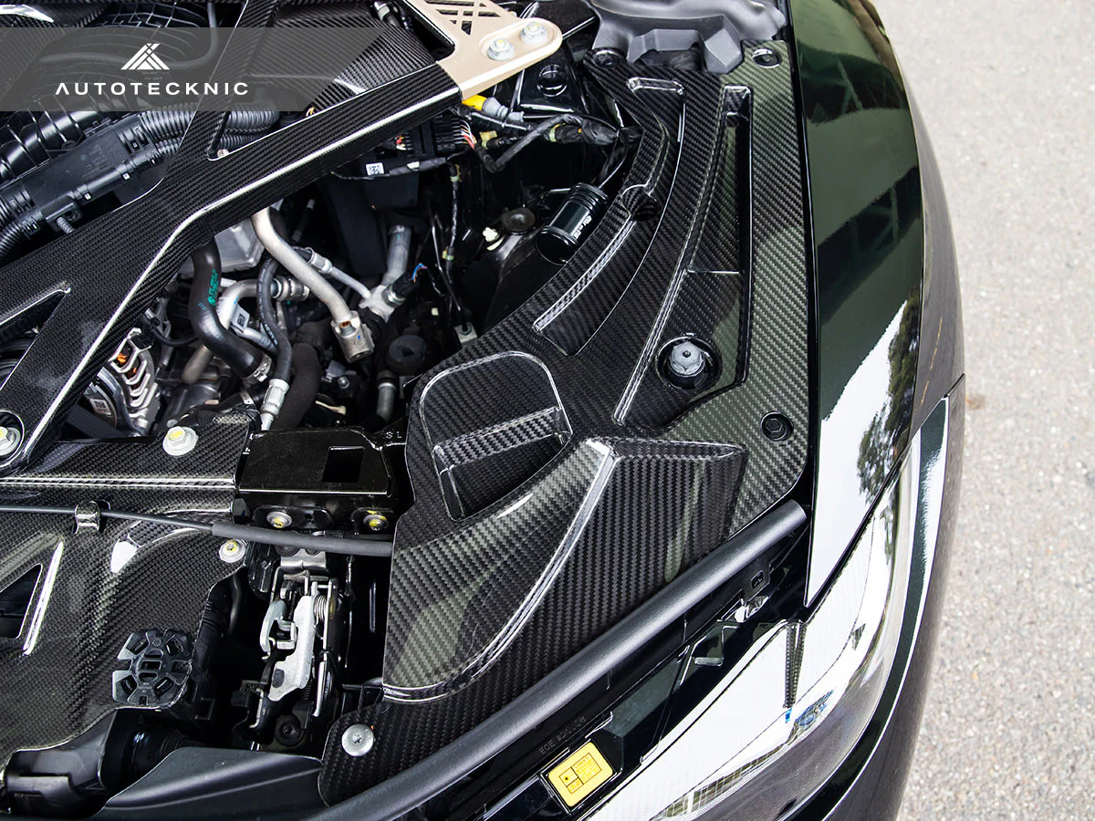 AutoTecknic Dry Carbon V2 Engine Bay Trim Set - G80 M3 | G82/ G83 M4 - Image 6