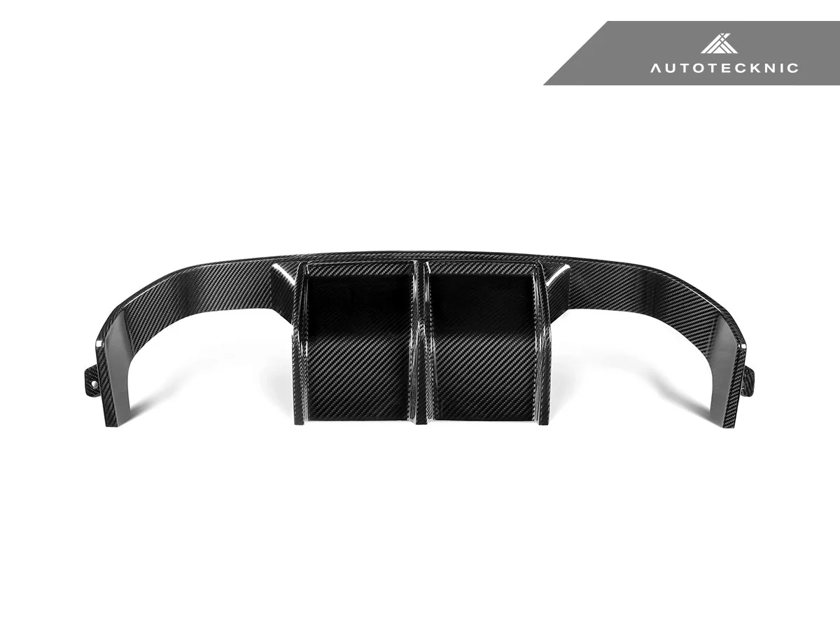 AutoTecknic Dry Carbon Versus Rear Diffuser Set - F80 M3 | F82/ F83 M4 - Image 3