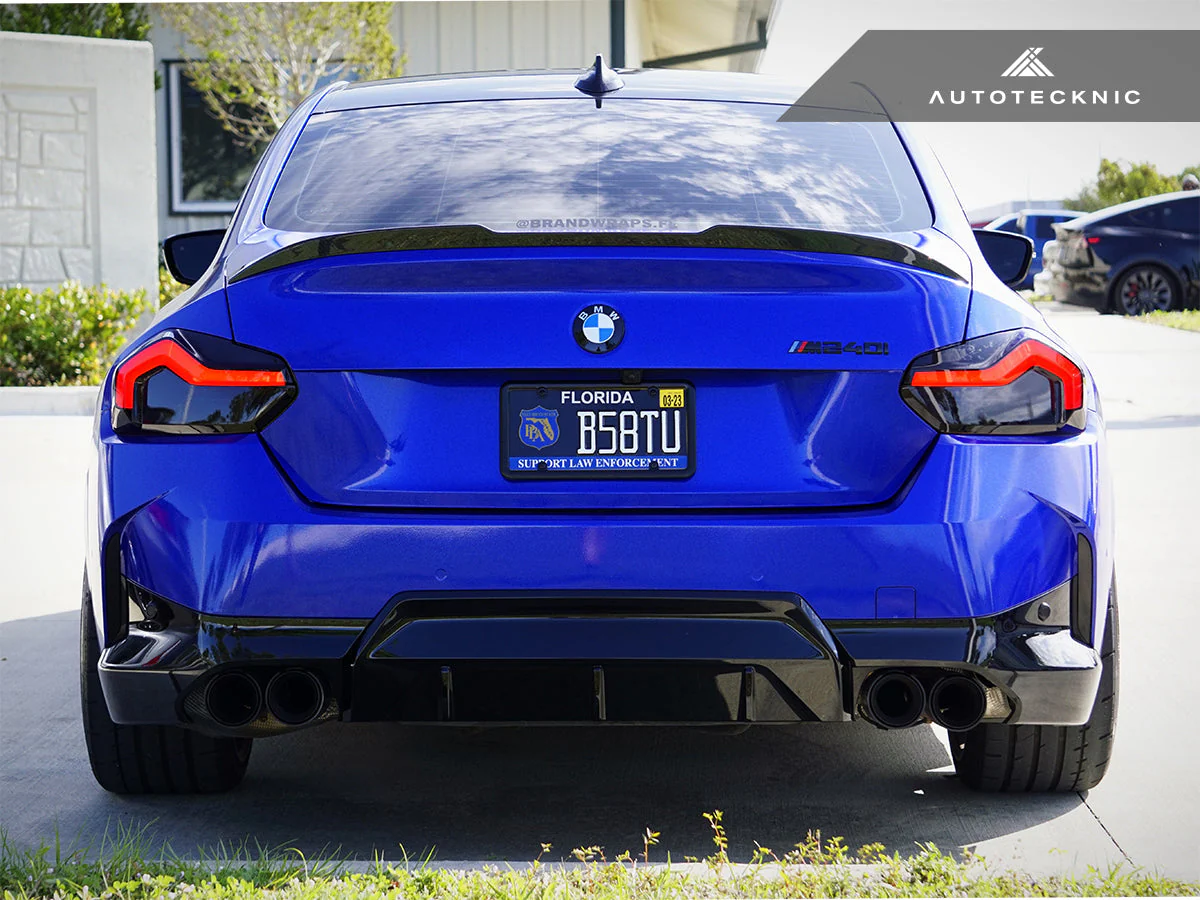 AutoTecknic Dry Carbon Versus Trunk Spoiler - G87 M2 - Image 12