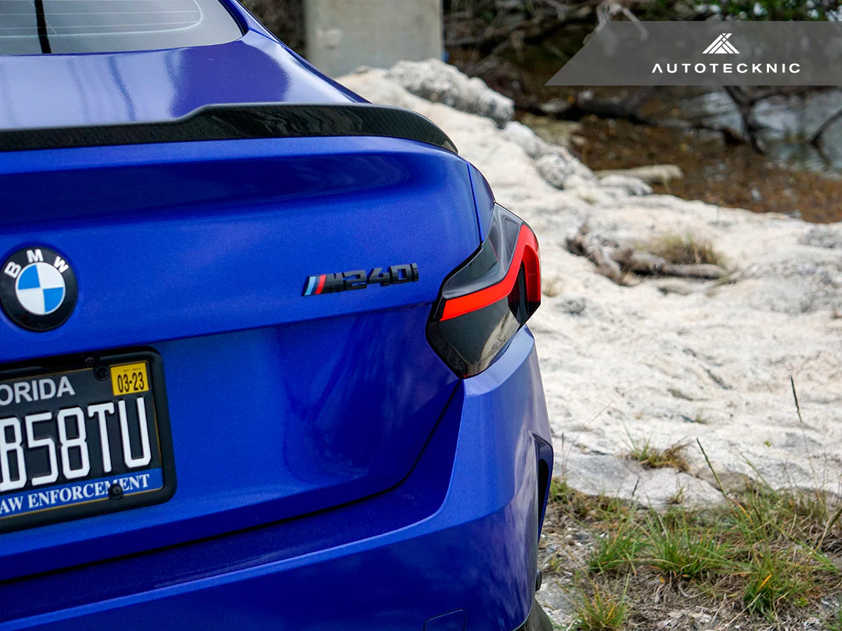 AutoTecknic Dry Carbon Versus Trunk Spoiler - G87 M2 - Image 5