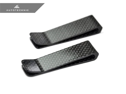 AutoTecknic Dry Gloss Carbon Fiber Money Clip - Original - Image 3