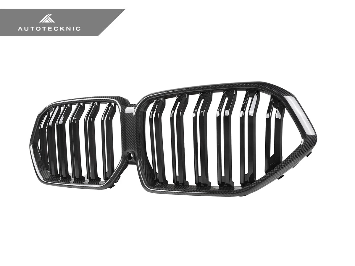 AutoTecknic Dual-Slat Carbon Fiber Front Grille - G06 X6 LCI - Image 3