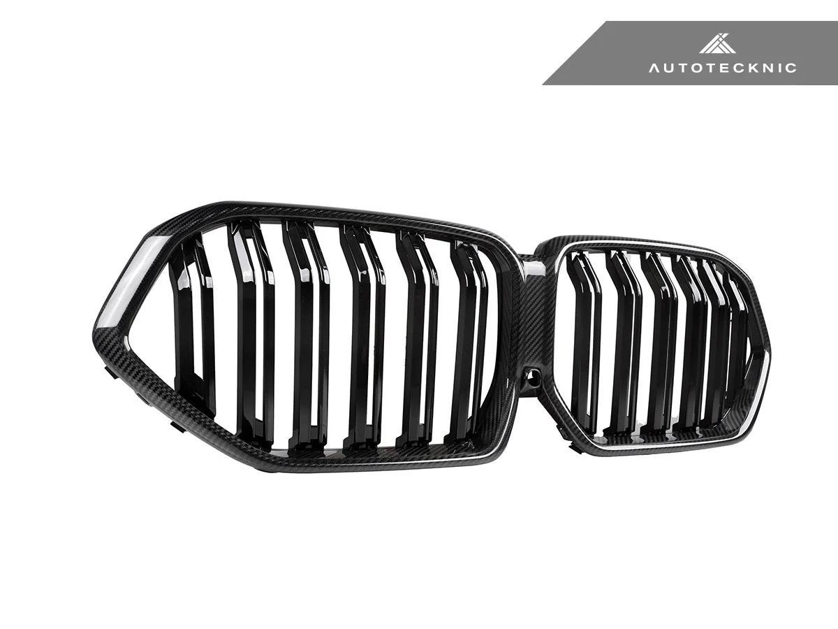 AutoTecknic Dual-Slat Carbon Fiber Front Grille - G06 X6 LCI - Image 5