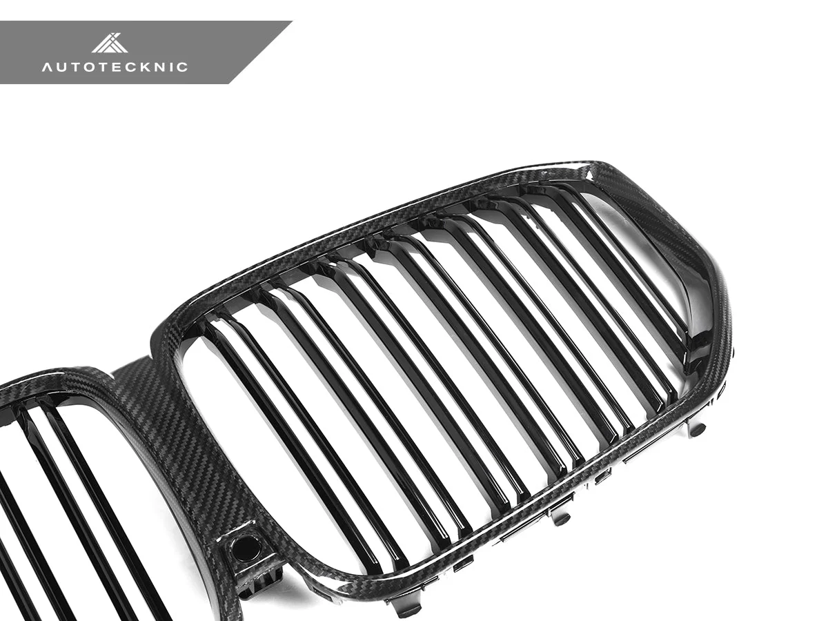 AutoTecknic Dual-Slat Dry Carbon Front Grille - G05 X5 Pre-LCI - Image 3