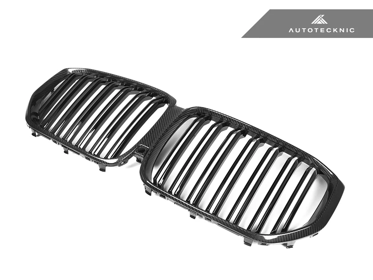 AutoTecknic Dual-Slat Dry Carbon Front Grille - G05 X5 Pre-LCI - Image 4