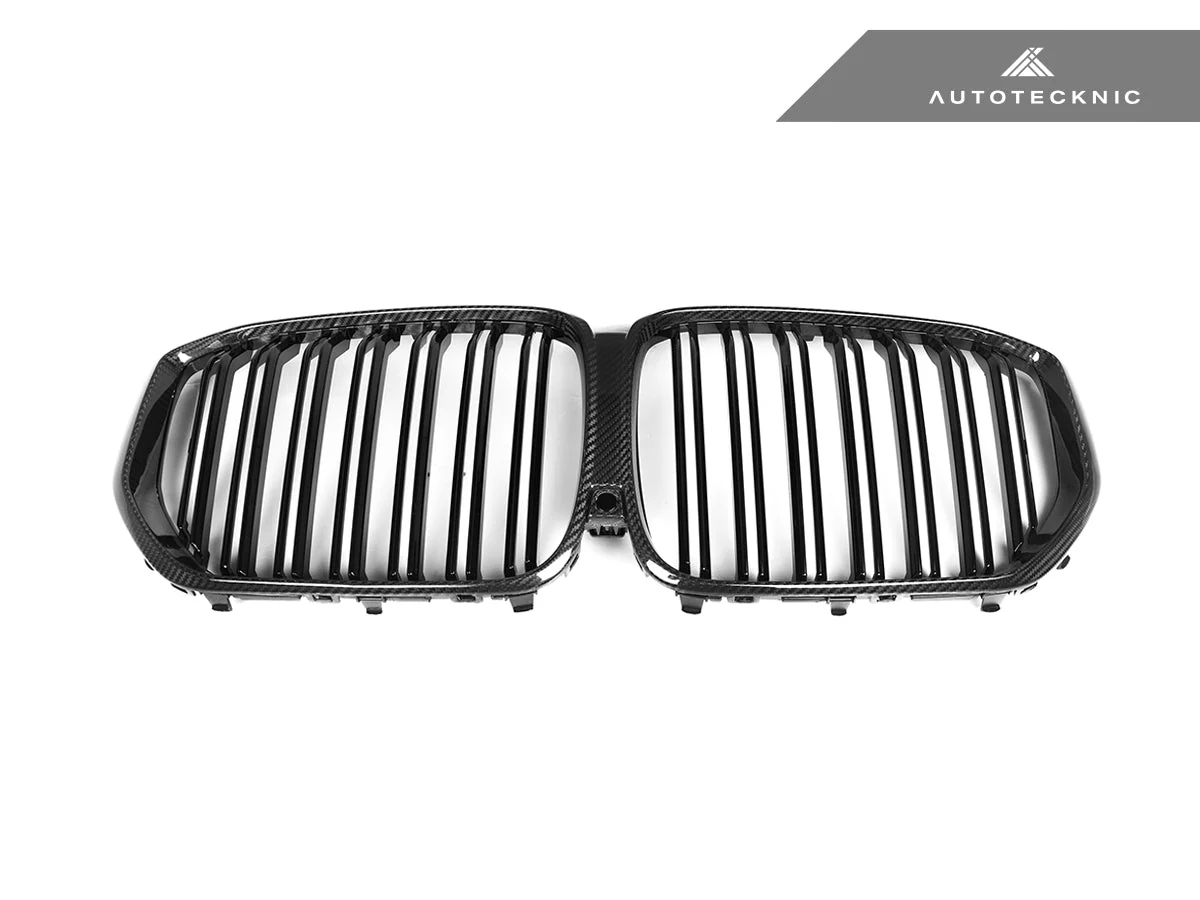 AutoTecknic Dual-Slat Dry Carbon Front Grille - G05 X5 Pre-LCI - Image 6