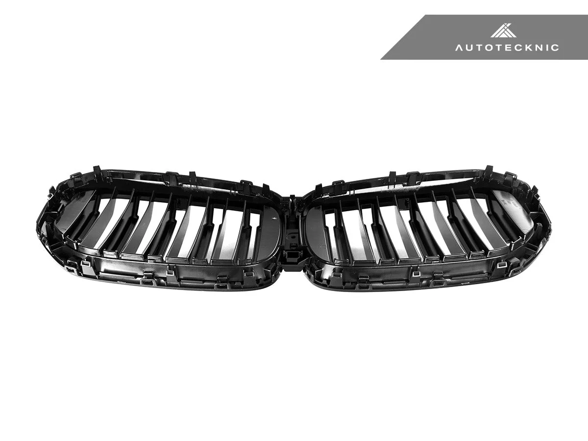 AutoTecknic Dual-Slat Gloss Black Front Grille - G05 X5 LCI - Image 3