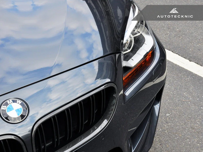 AutoTecknic Dual-Slats Carbon Fiber Front Grille Set - F06 Gran Coupe / F12 Coupe / F13 Cabrio | 6 Series & M6 - Image 3