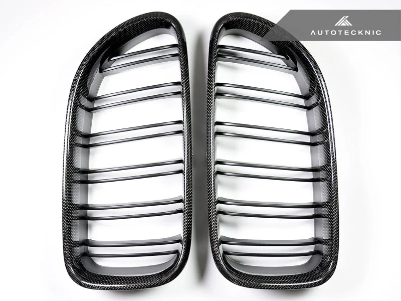 AutoTecknic Dual-Slats Carbon Fiber Front Grille Set - F06 Gran Coupe / F12 Coupe / F13 Cabrio | 6 Series & M6 - Image 6