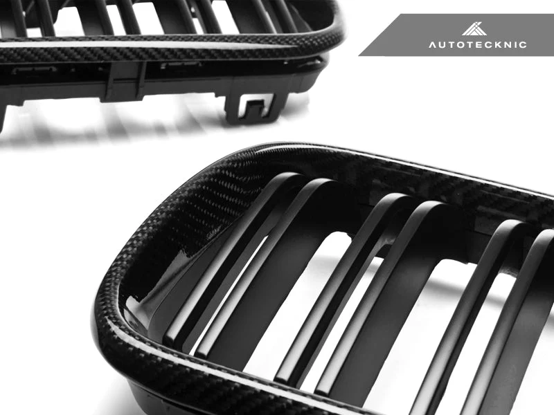 AutoTecknic Dual-Slats Carbon Fiber Front Grille Set - F87 M2 | F22 2-Series - Image 3