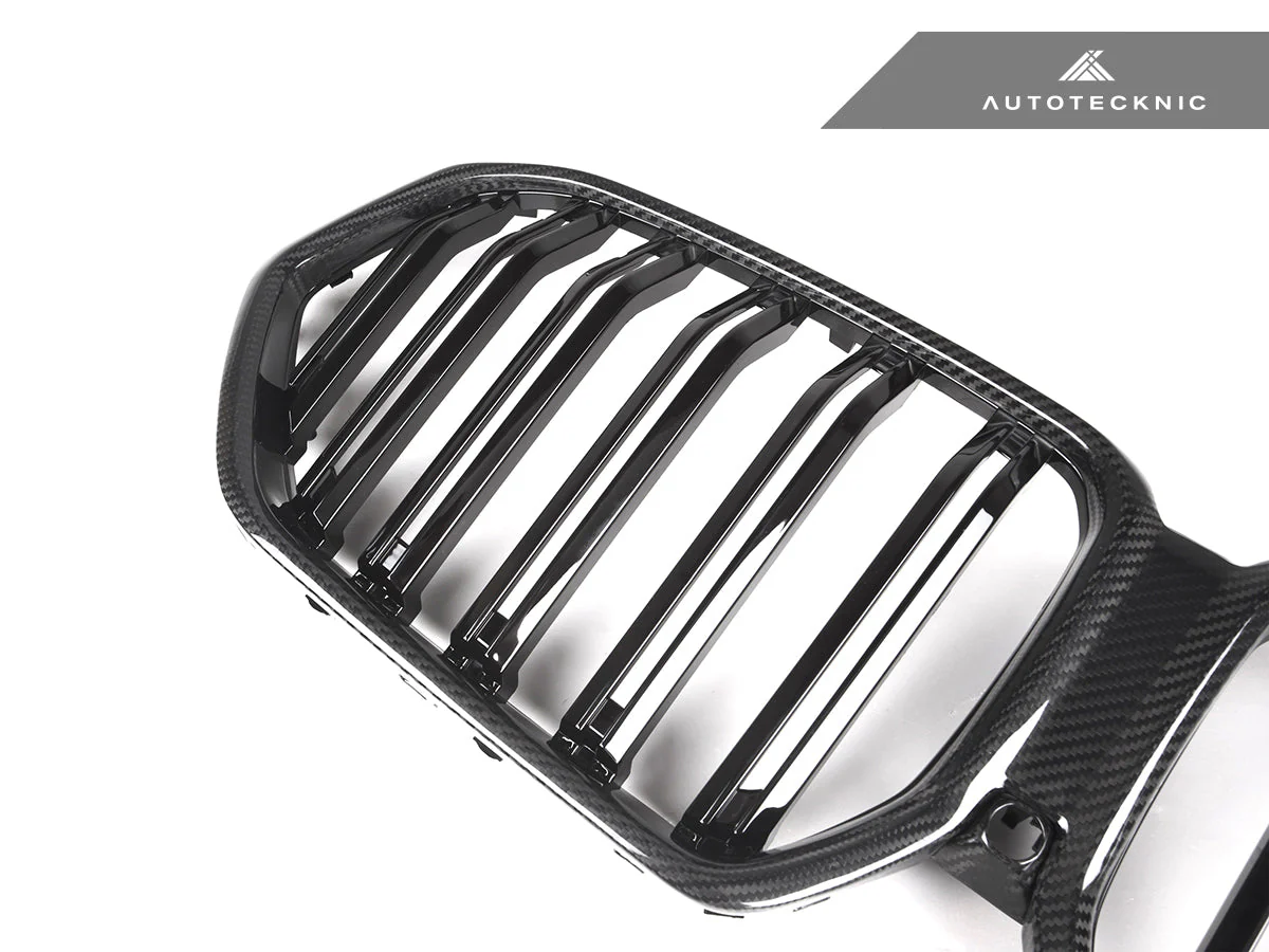 AutoTecknic Dual-Slats Dry Carbon Front Grille - G06 X6 Pre-LCI - Image 3
