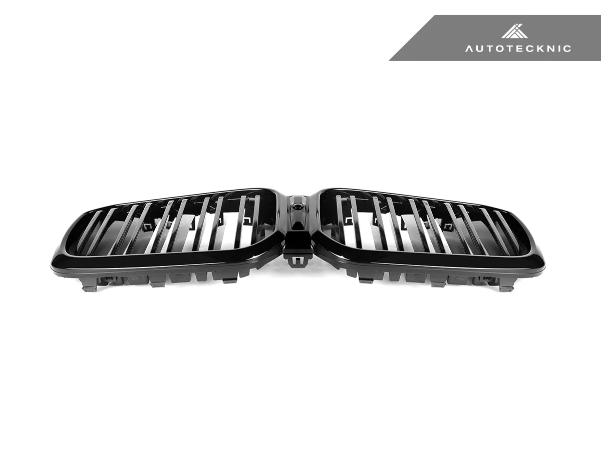 AutoTecknic Dual-Slats Gloss Black Front Grille - G01 X3 | G02 X4 LCI - Image 5