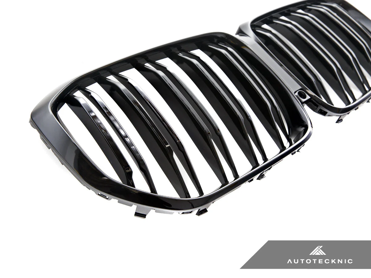 AutoTecknic Dual-Slats Gloss Black Front Grille - G05 X5 Pre-LCI - Image 2