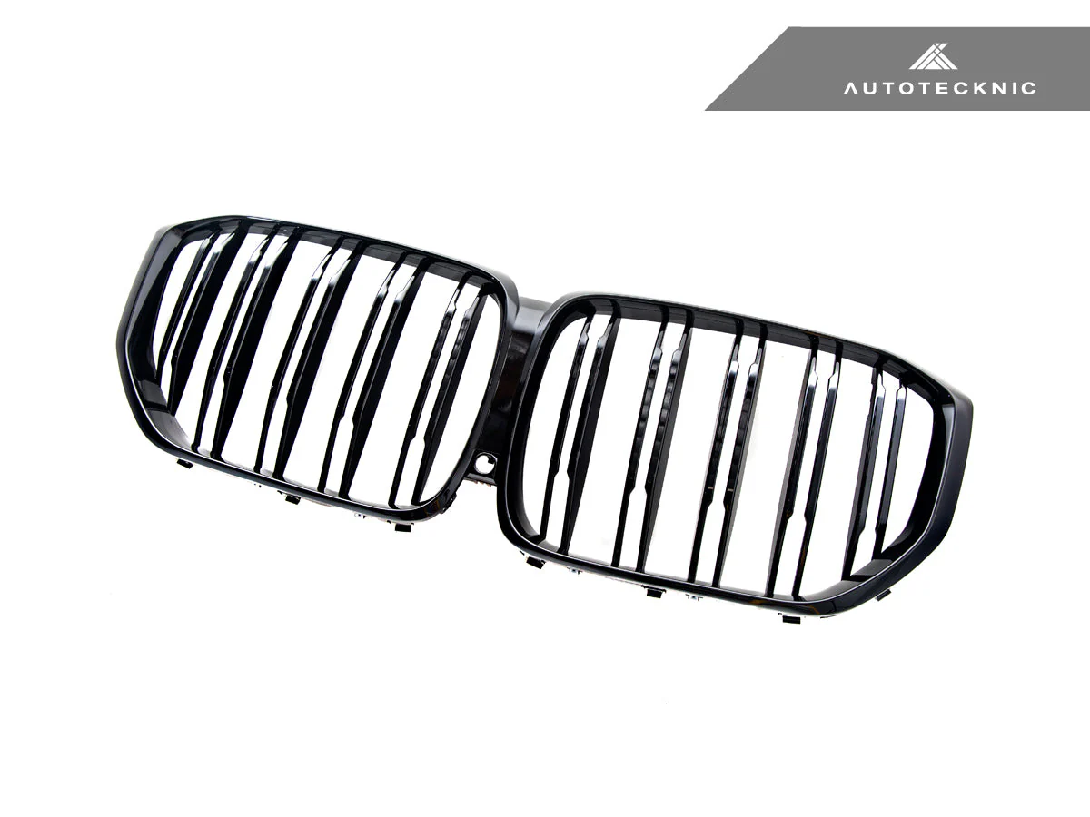 AutoTecknic Dual-Slats Gloss Black Front Grille - G05 X5 Pre-LCI - Image 4
