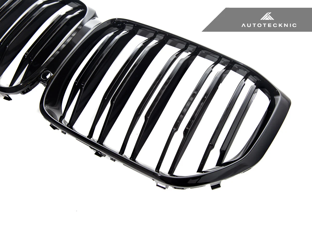 AutoTecknic Dual-Slats Gloss Black Front Grille - G05 X5 Pre-LCI - Image 5