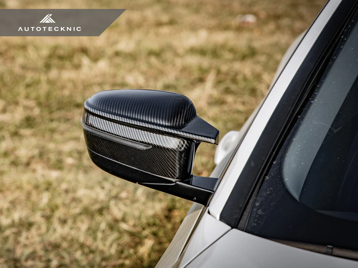 AutoTecknic G8X Style M-Inspired Version II Dry Carbon Mirror Covers - G20 3-Series | G22/ G26 4-Series - Image 2