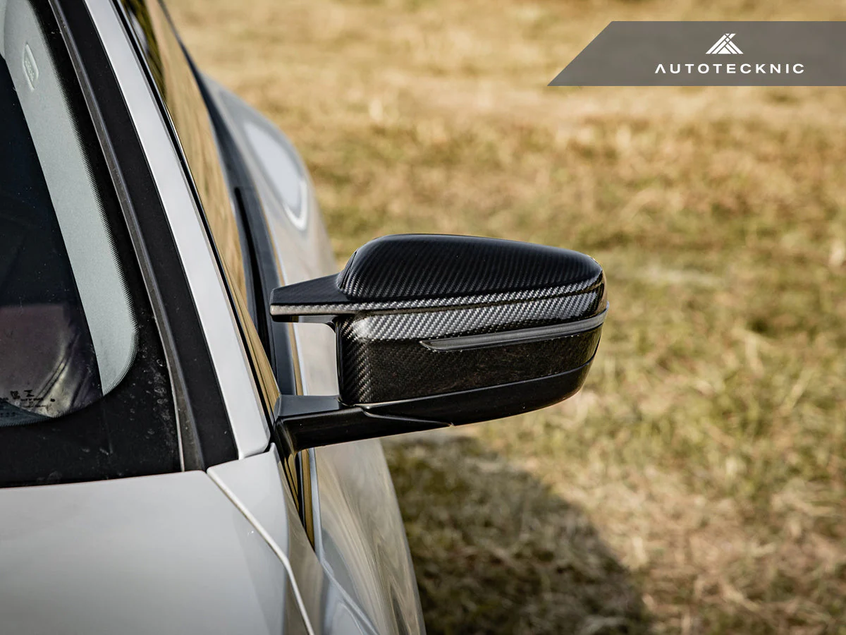 AutoTecknic G8X Style M-Inspired Version II Dry Carbon Mirror Covers - G20 3-Series | G22/ G26 4-Series - Image 4