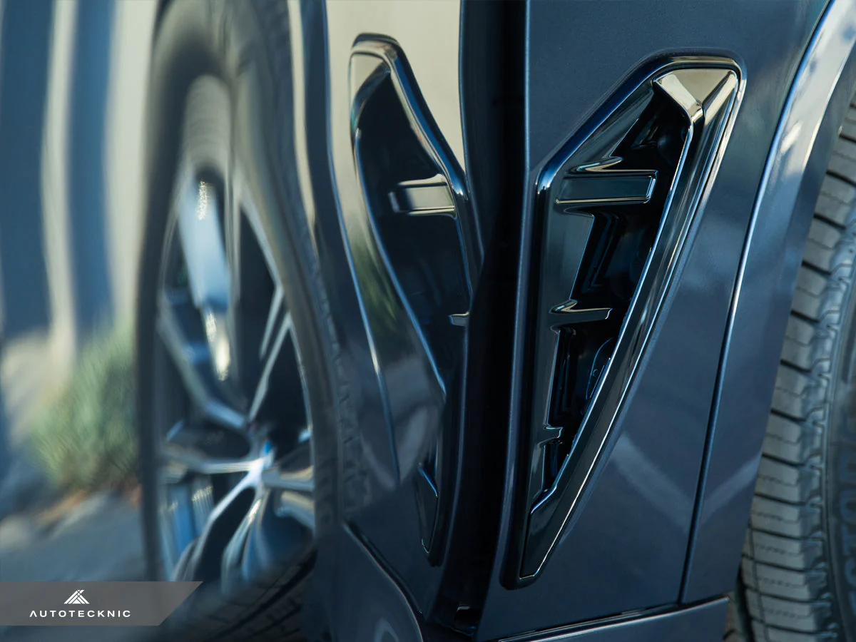 AutoTecknic Gloss Black Fender Trim Set - F95 X5M | G05 X5 - Image 3
