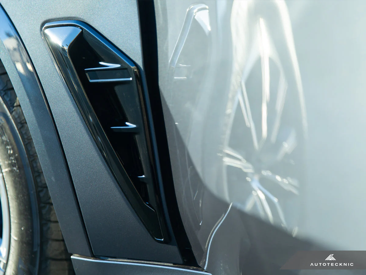 AutoTecknic Gloss Black Fender Trim Set - F95 X5M | G05 X5 - Image 4