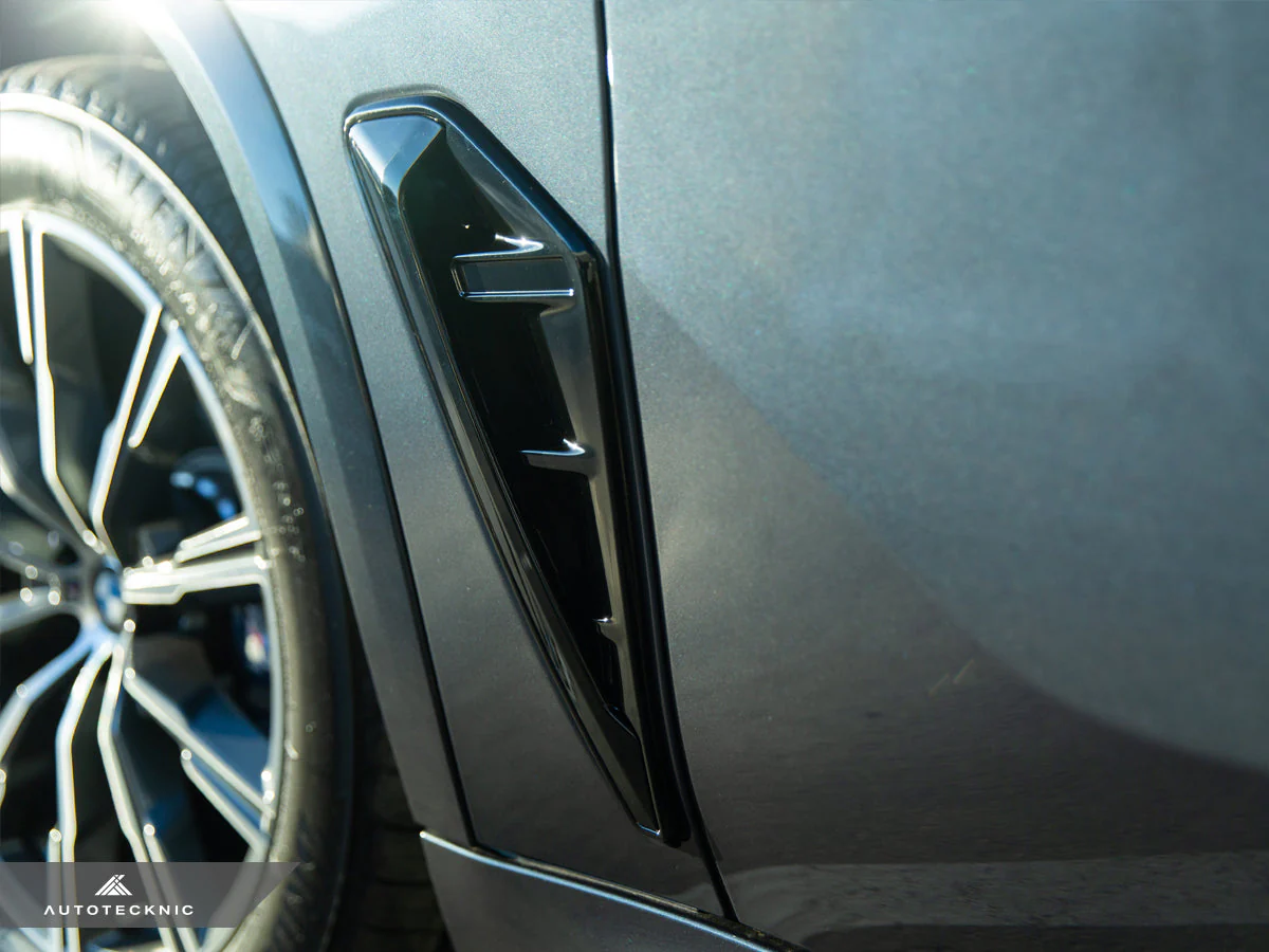 AutoTecknic Gloss Black Fender Trim Set - F95 X5M | G05 X5 - Image 8