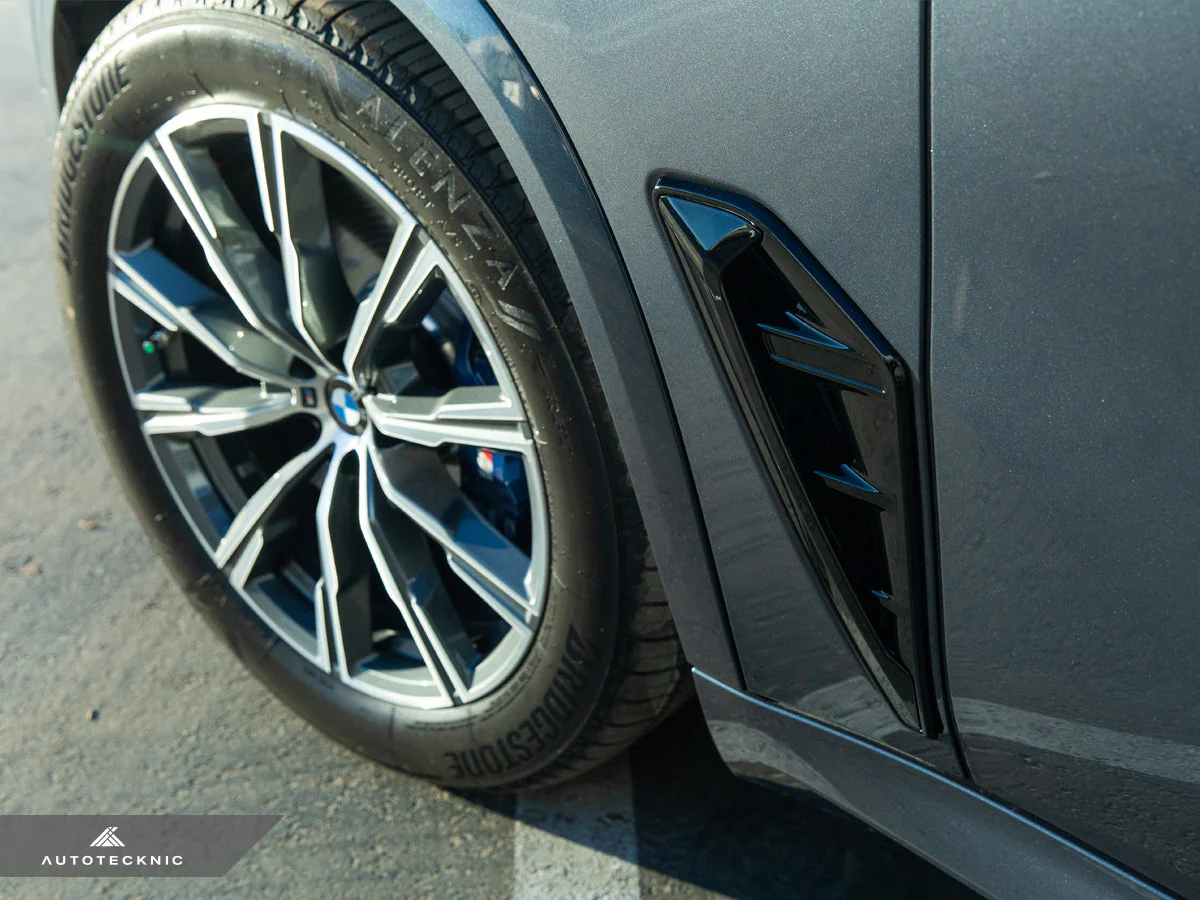 AutoTecknic Gloss Black Fender Trim Set - F95 X5M | G05 X5 - Image 9