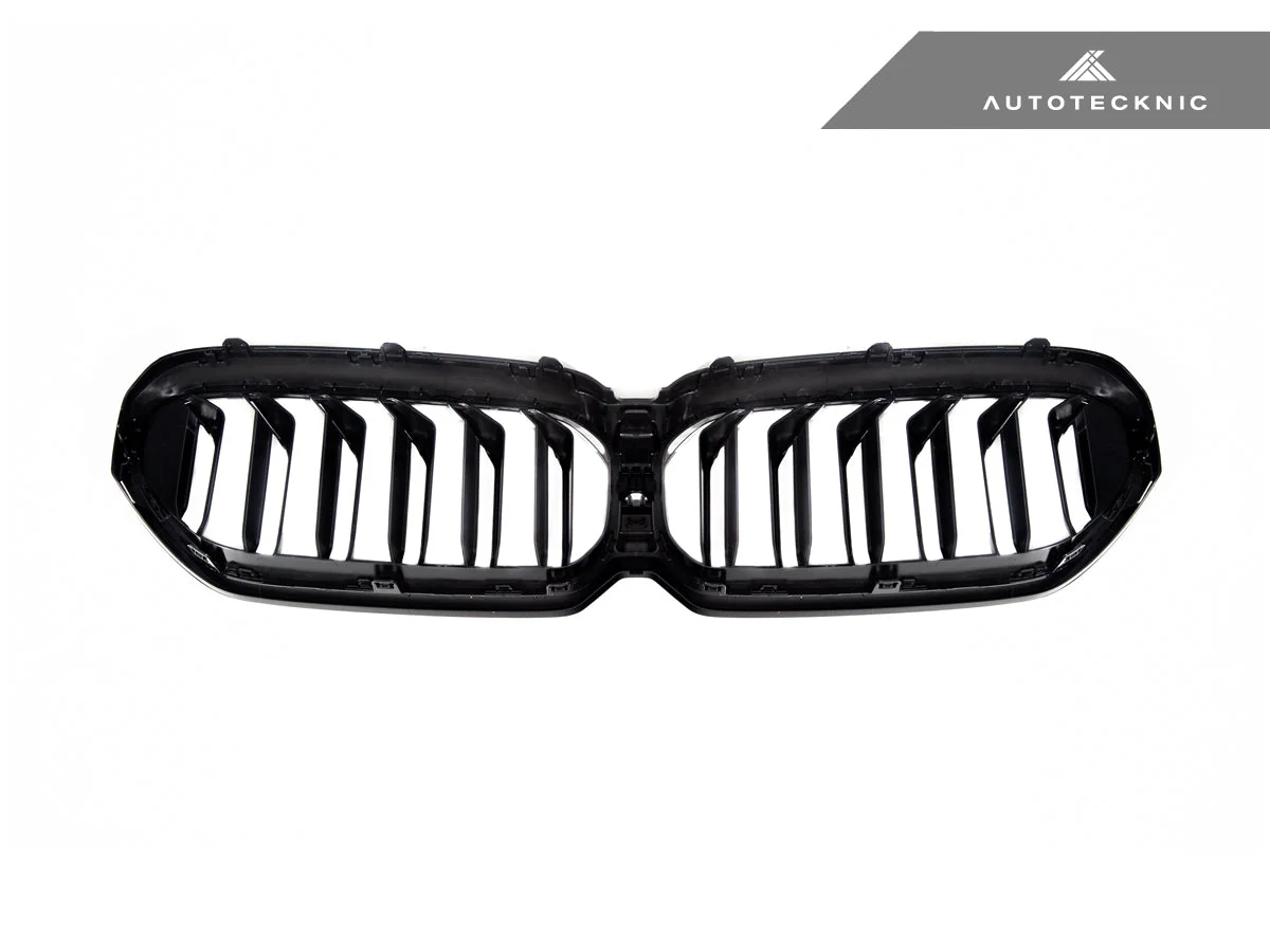 AutoTecknic Gloss Black Front Grille - F90 M5 LCI | G30 5-Series LCI - Image 3