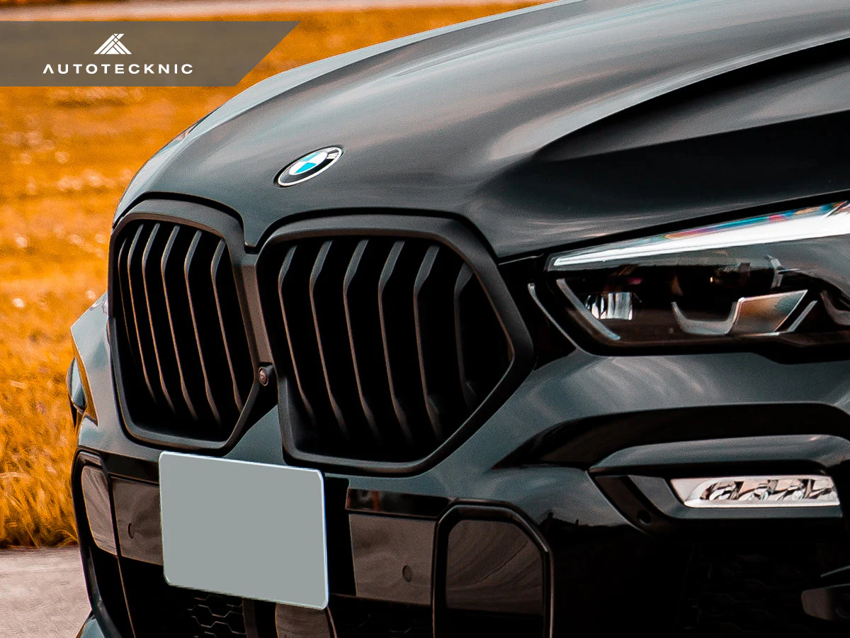 AutoTecknic Gloss Black Front Grille - G06 X6 Pre-LCI - Image 3