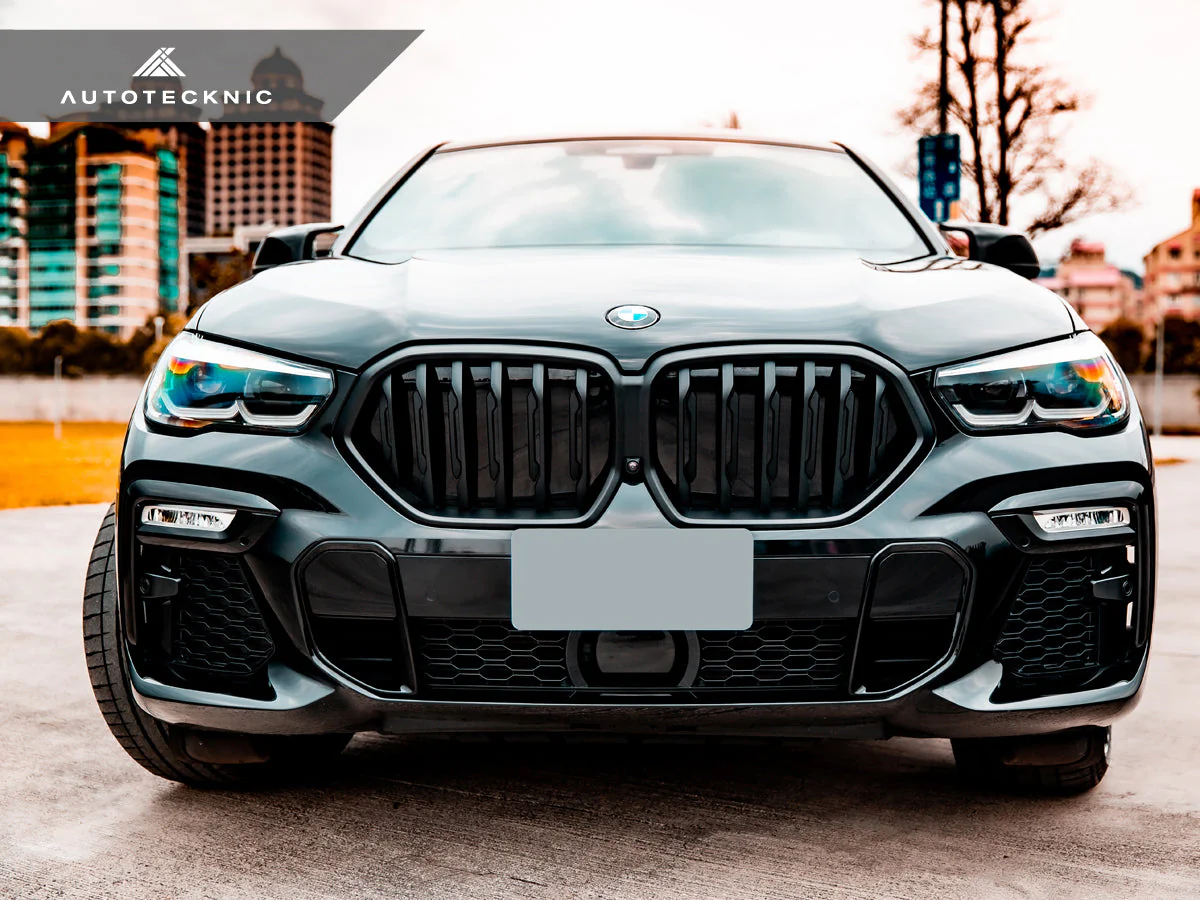 AutoTecknic Gloss Black Front Grille - G06 X6 Pre-LCI - Image 4