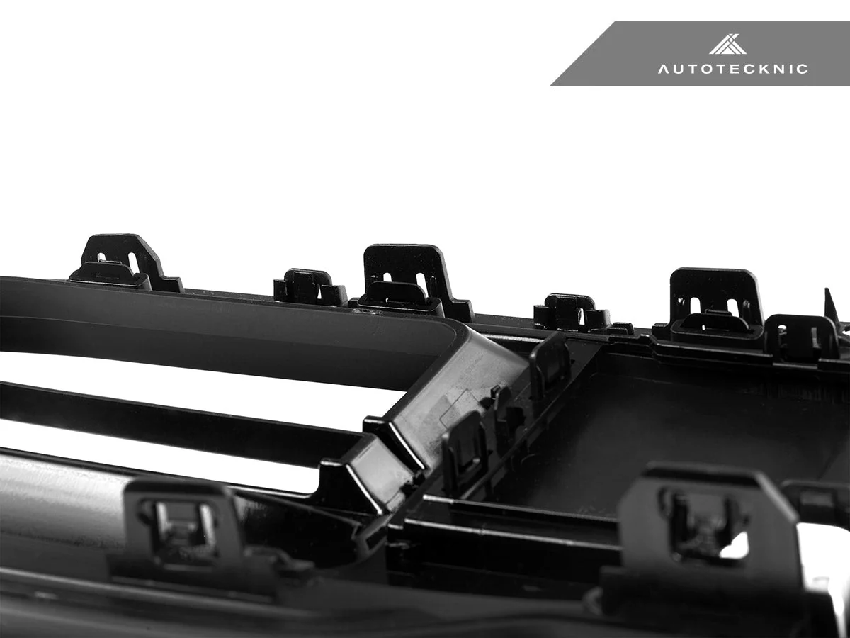 AutoTecknic Gloss Black Front Grille - G60 5-Series - Image 6