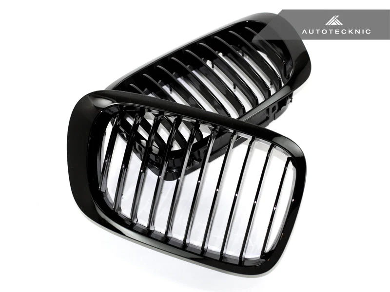AutoTecknic Gloss Black Front Grille Set - E46 3-Series Coupe Pre-Facelift | M3 - Image 3