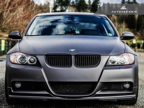 AutoTecknic Gloss Black Front Grille Set - E90 Sedan/ E91 Wagon | 3 Series - Image 2