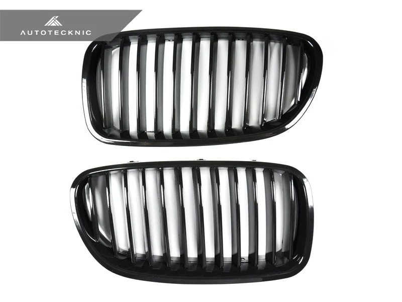 AutoTecknic Gloss Black Front Grille Set - F10 Sedan/ F11 Wagon | 5-Series - Image 3