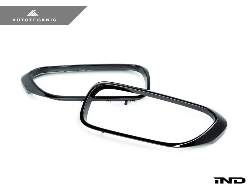 AutoTecknic Gloss Black Front Grille Surround Set - F90 M5 - Image 2