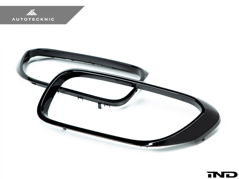 AutoTecknic Gloss Black Front Grille Surround Set - F90 M5 - Image 3