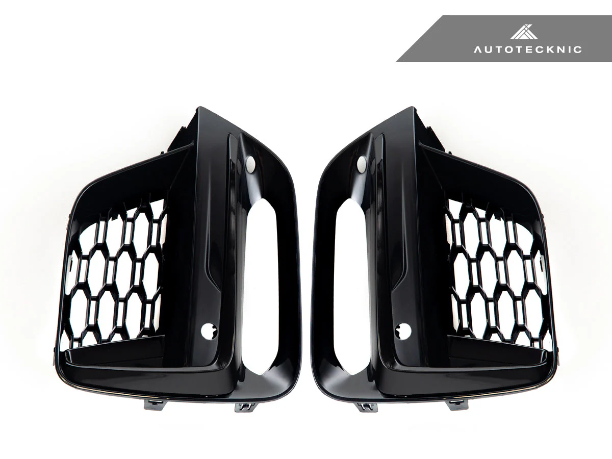 AutoTecknic Gloss Black Lower Grille Trim Set - G01 X3 | G02 X4 M40I Pre-LCI - Image 10