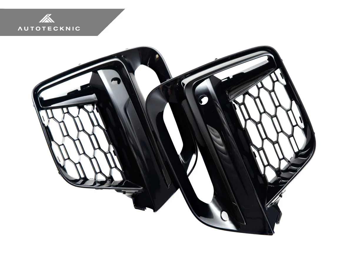 AutoTecknic Gloss Black Lower Grille Trim Set - G01 X3 | G02 X4 M40I Pre-LCI - Image 2