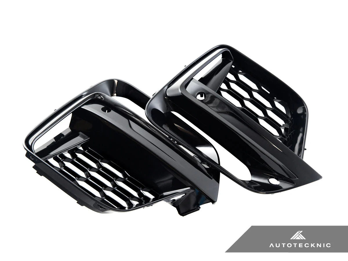 AutoTecknic Gloss Black Lower Grille Trim Set - G01 X3 | G02 X4 M40I Pre-LCI - Image 3