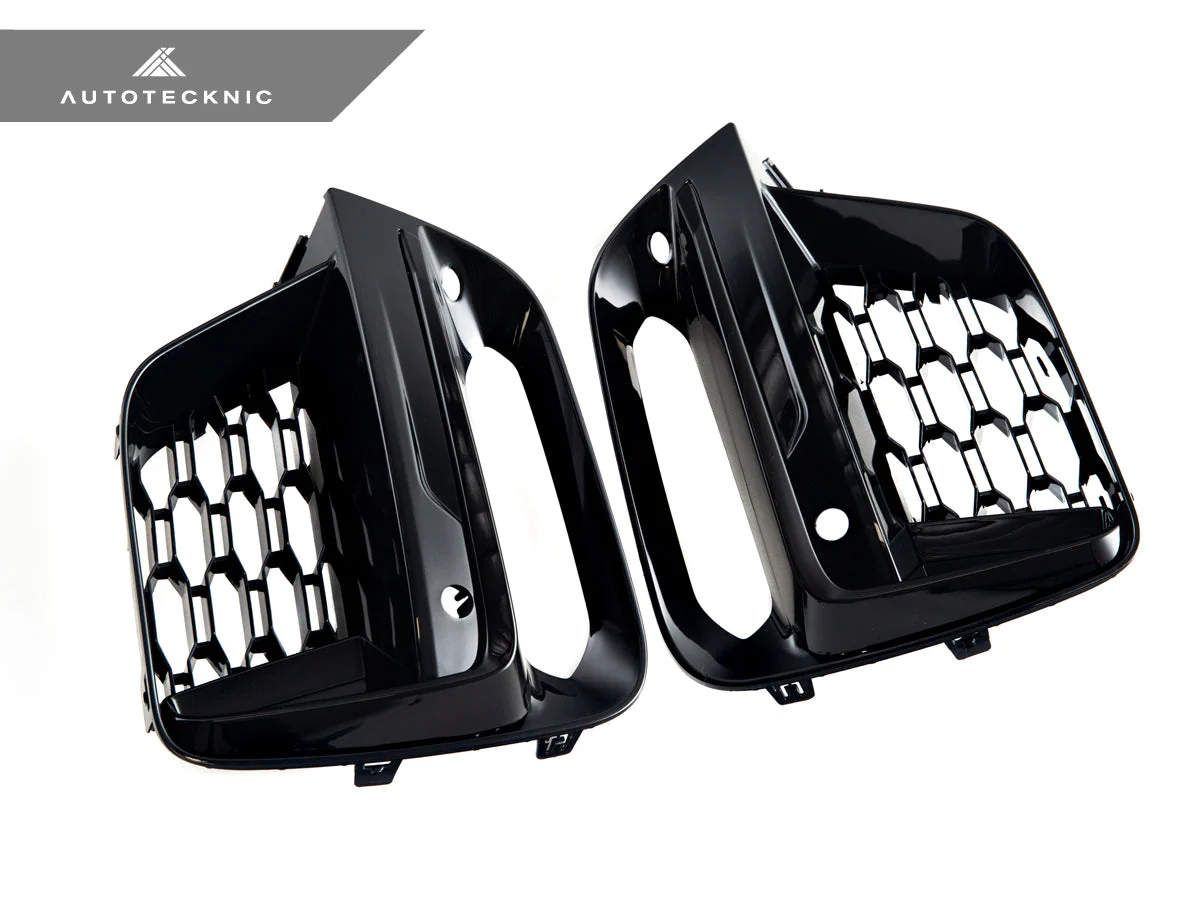 AutoTecknic Gloss Black Lower Grille Trim Set - G01 X3 | G02 X4 M40I Pre-LCI - Image 9