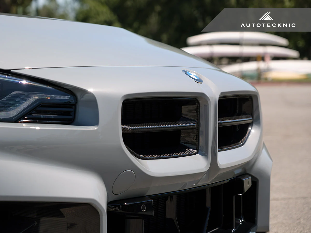 AutoTecknic Gloss Black Motorsport Front Grille - G87 M2 - Image 2