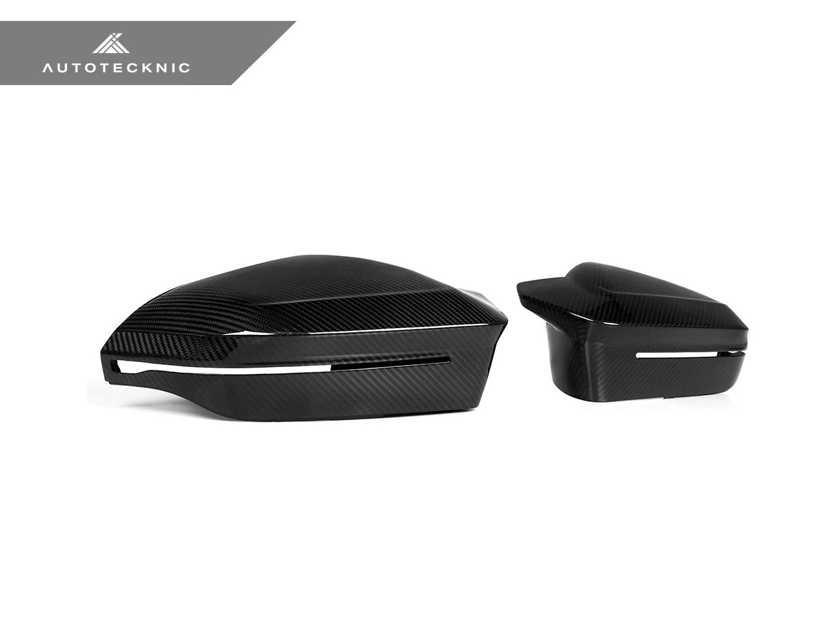 AutoTecknic M-Inspired Dry Carbon Mirror Cap Set - G60 5-Series | G70 7-Series - Image 3
