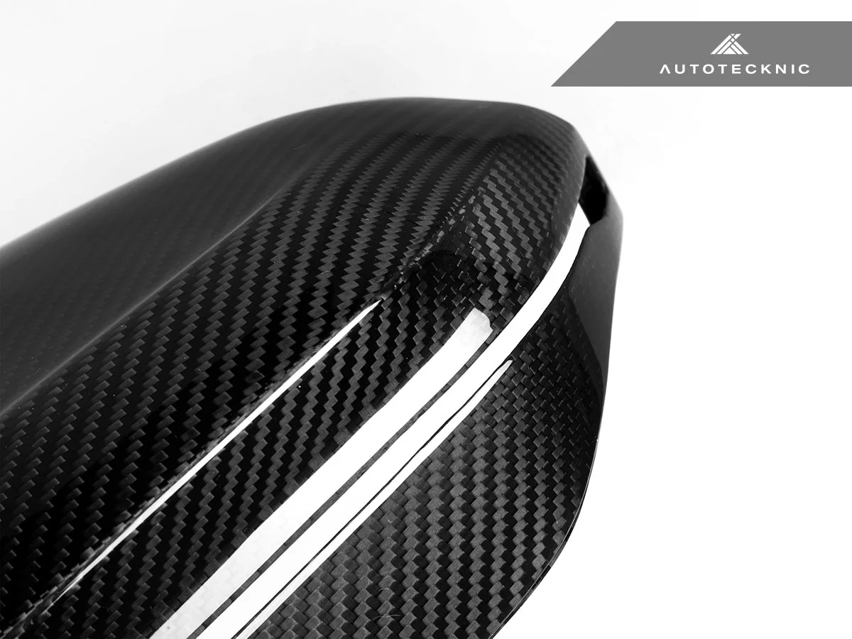AutoTecknic M-Inspired Dry Carbon Mirror Cap Set - G60 5-Series | G70 7-Series - Image 9