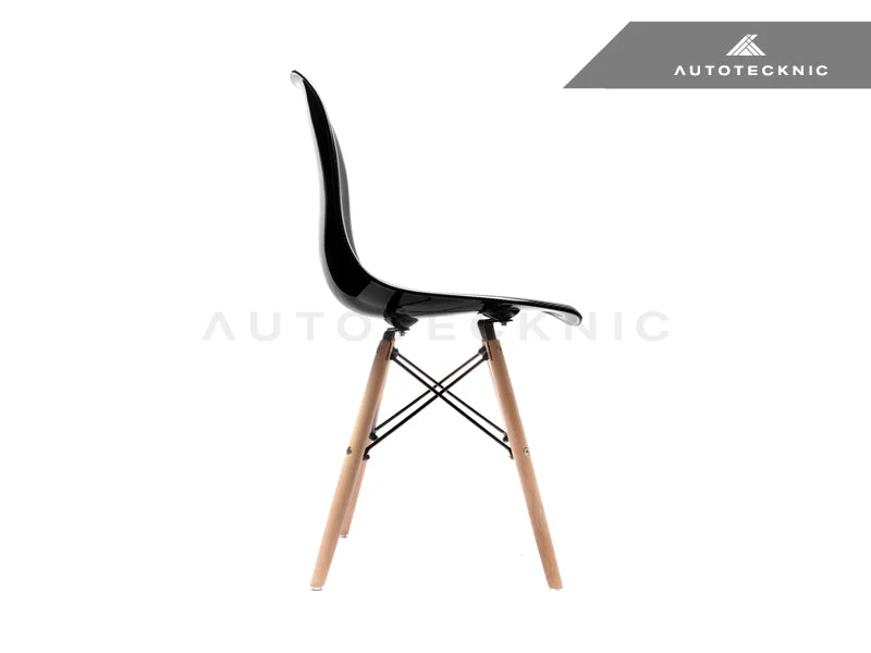 AutoTecknic Midcentury Dry Carbon Dowel-Leg Side Chair - Image 3