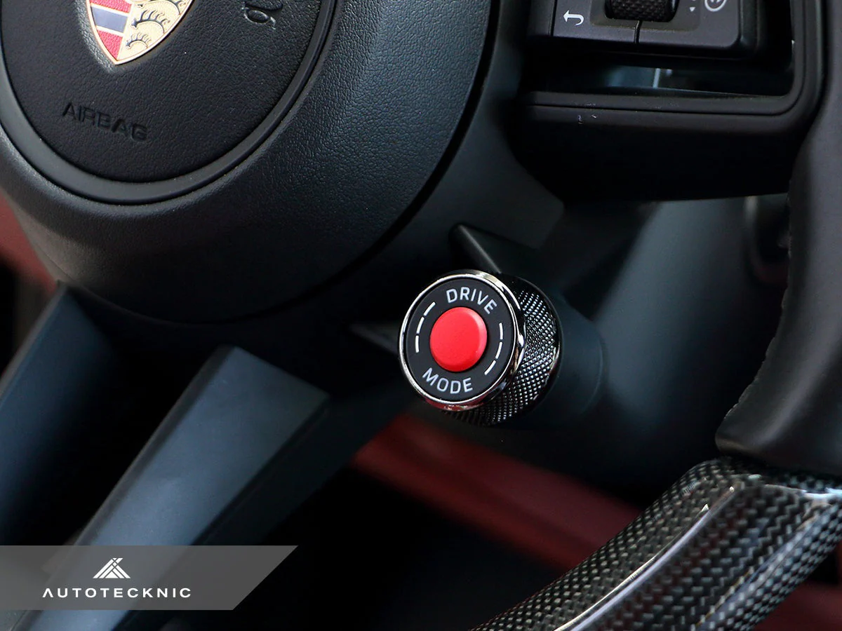 AutoTecknic Painted Drive Mode Selector Switch Dial - Porsche - Image 2