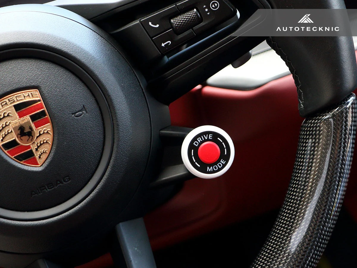 AutoTecknic Painted Drive Mode Selector Switch Dial - Porsche - Image 3