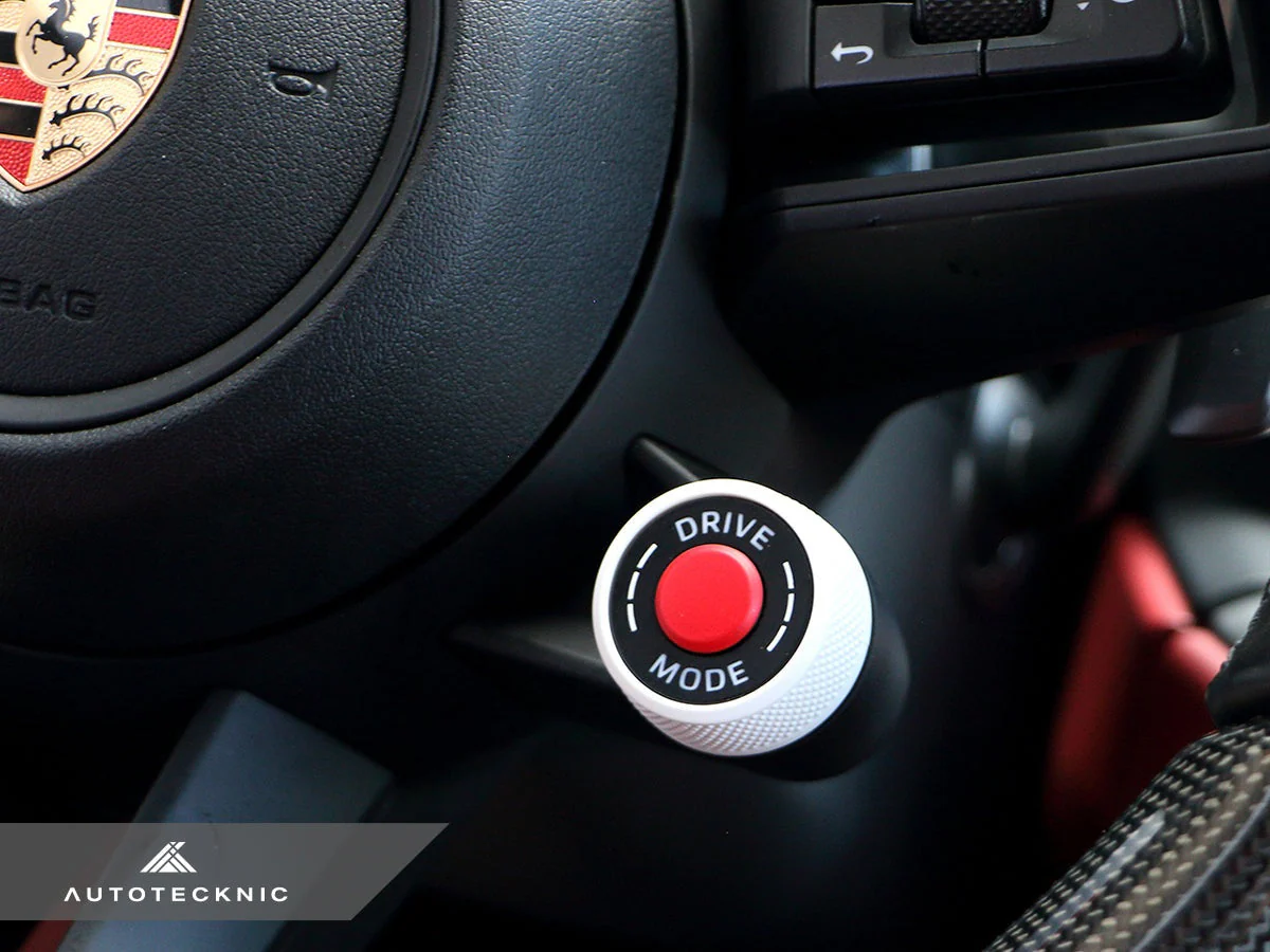 AutoTecknic Painted Drive Mode Selector Switch Dial - Porsche - Image 4