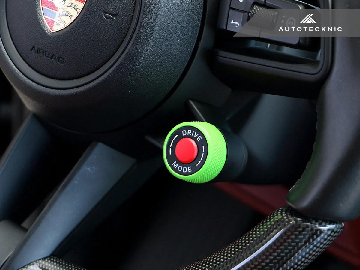 AutoTecknic Painted Drive Mode Selector Switch Dial - Porsche - Image 5