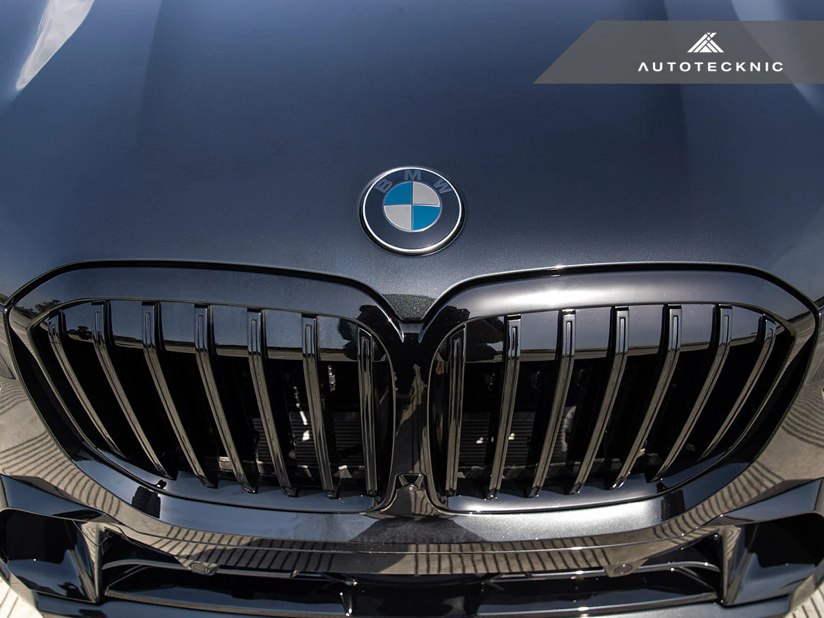 AutoTecknic Painted Glazing Black Front Grille - G07 X7 LCI - Image 8